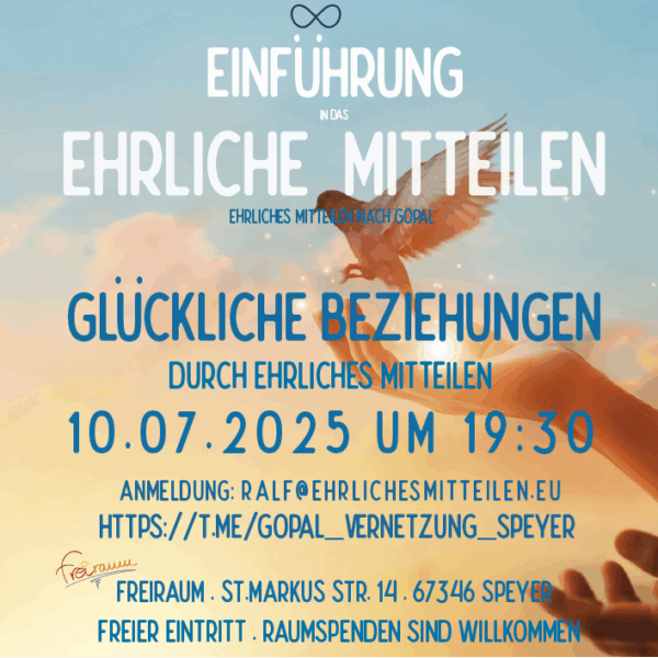 Einführung in das Ehrliche Mitteilen in Speyer