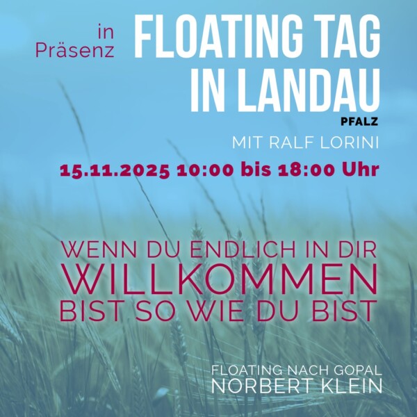 FLOATING LIVE Sitzungsticket 15.11.25 10:00 Uhr